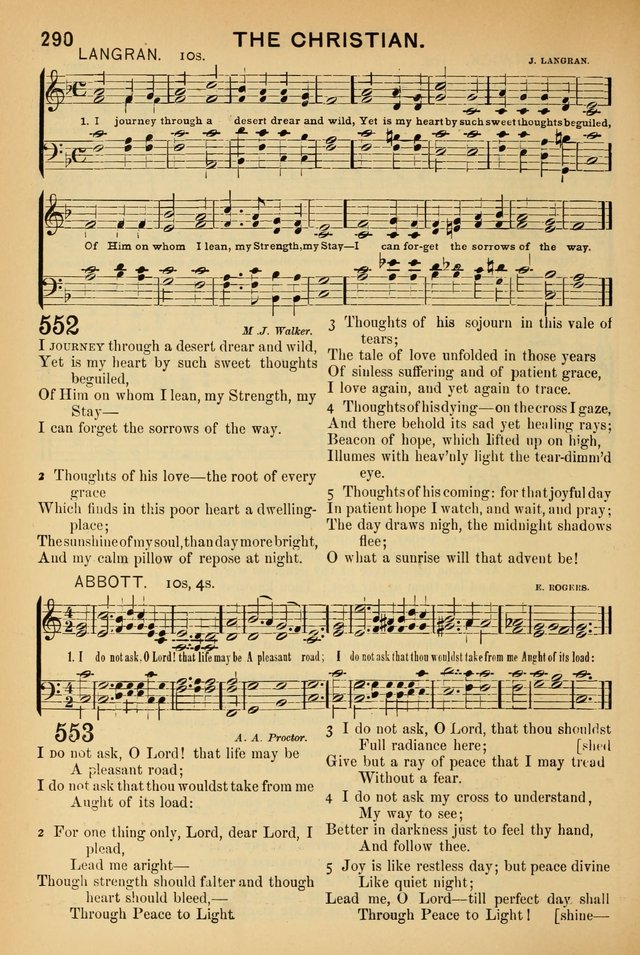 Worship in Song: a selection of hymns and tunes for the Service of the Sanctuary  page 290