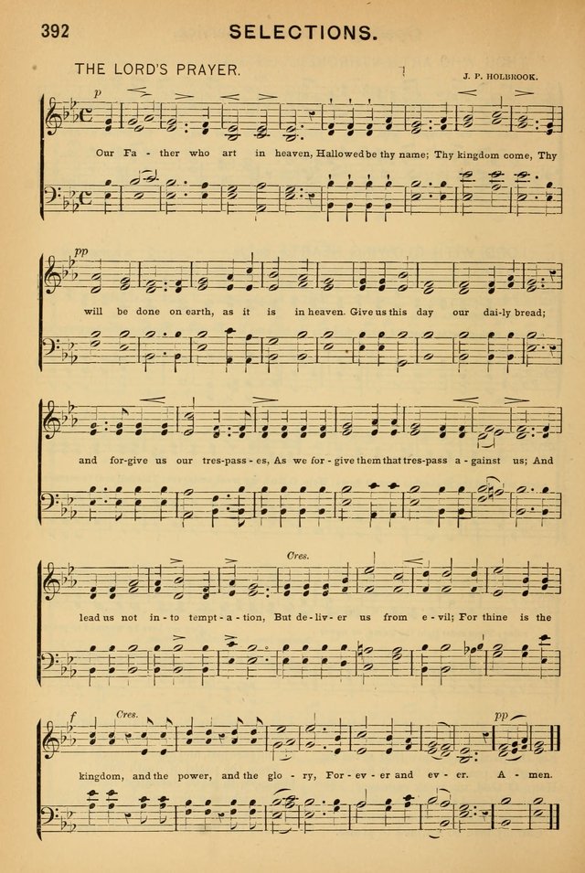 Worship in Song: a selection of hymns and tunes for the Service of the Sanctuary  page 392