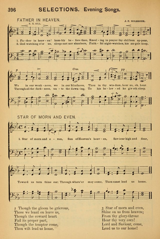 Worship in Song: a selection of hymns and tunes for the Service of the Sanctuary  page 396