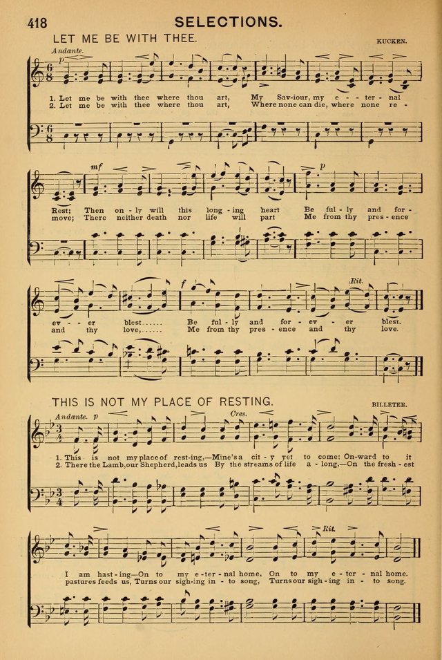 Worship in Song: a selection of hymns and tunes for the Service of the Sanctuary  page 418