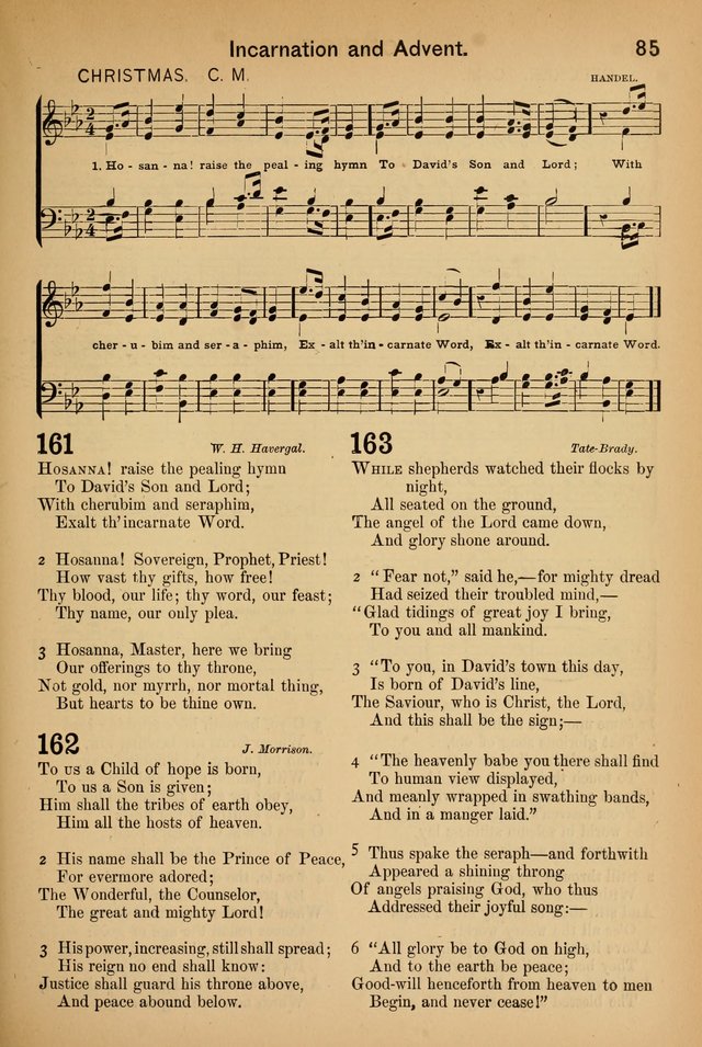 Worship in Song: a selection of hymns and tunes for the Service of the Sanctuary  page 85
