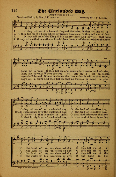Winning Songs: for use in meetings for Christian worship or work page 142