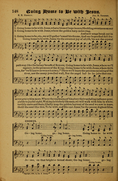 Winning Songs: for use in meetings for Christian worship or work page 148