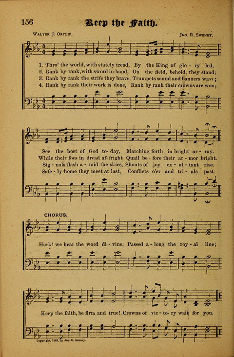 Winning Songs: for use in meetings for Christian worship or work page 156