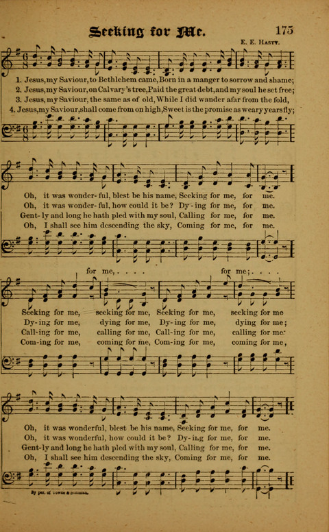 Winning Songs: for use in meetings for Christian worship or work page 175