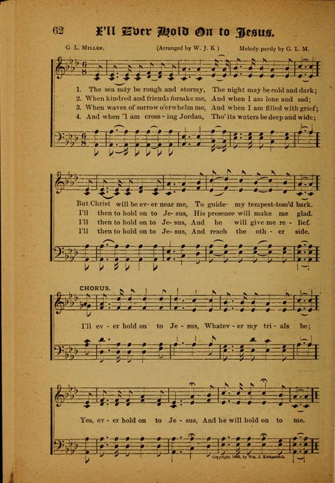 Winning Songs: for use in meetings for Christian worship or work page 62
