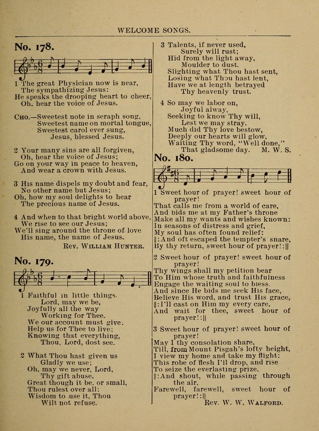 Welcome Songs page 157