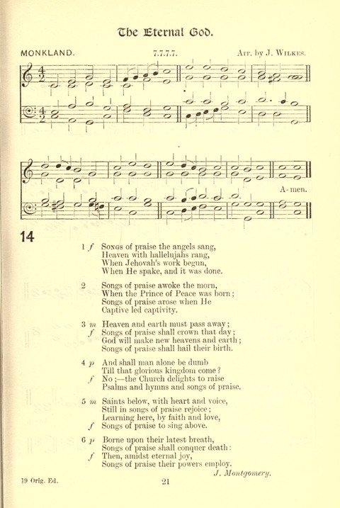 Worship Song: with accompanying tunes page 21