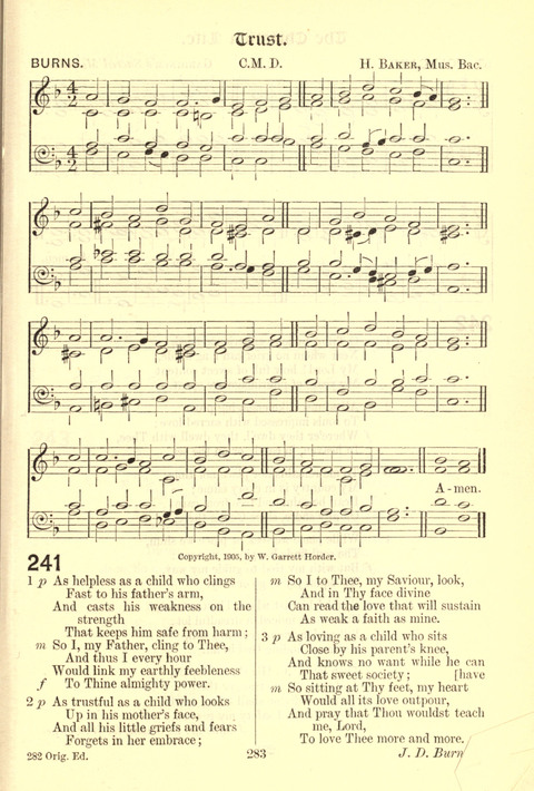 Worship Song: with accompanying tunes page 283
