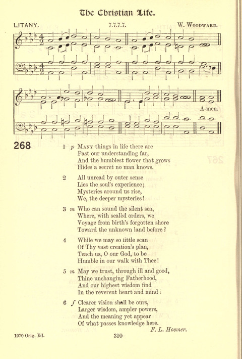 Worship Song: with accompanying tunes page 310