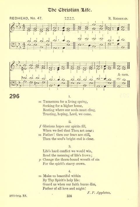 Worship Song: with accompanying tunes page 338