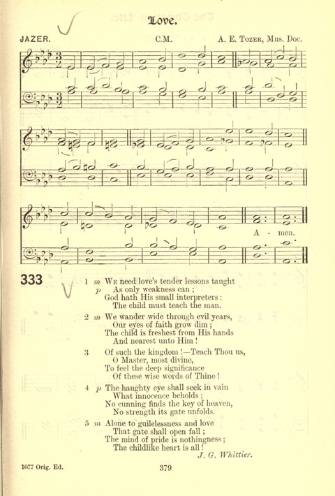 Worship Song: with accompanying tunes page 379