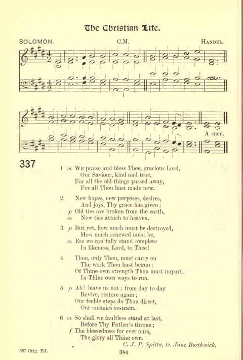 Worship Song: with accompanying tunes page 384