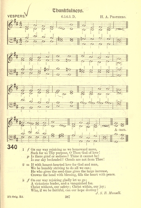 Worship Song: with accompanying tunes page 387
