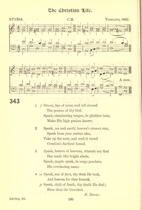 Worship Song: with accompanying tunes page 390