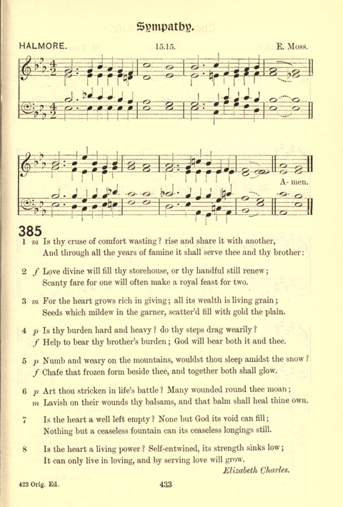 Worship Song: with accompanying tunes page 433