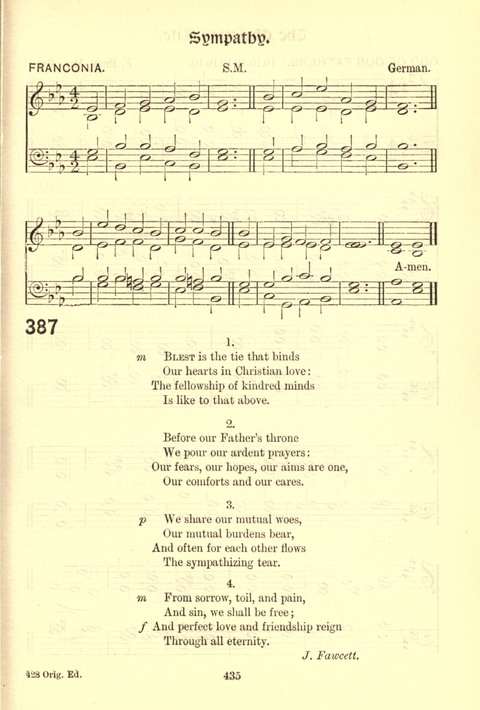 Worship Song: with accompanying tunes page 435