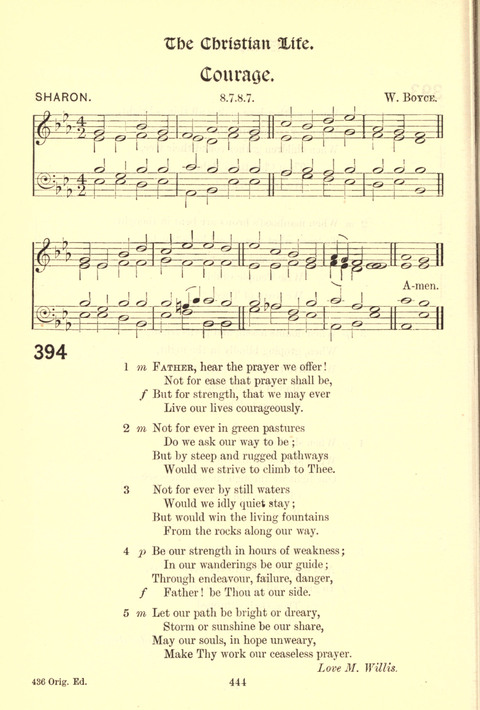 Worship Song: with accompanying tunes page 444