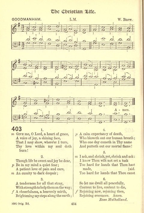 Worship Song: with accompanying tunes page 454