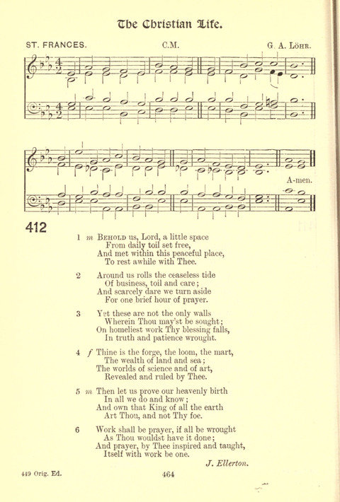 Worship Song: with accompanying tunes page 464
