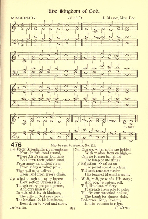 Worship Song: with accompanying tunes page 533