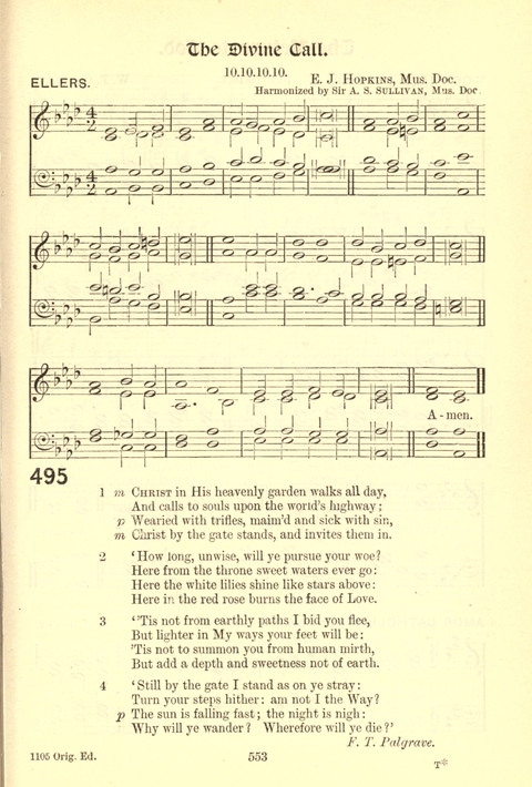 Worship Song: with accompanying tunes page 553