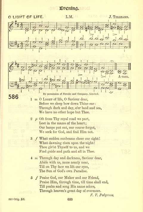 Worship Song: with accompanying tunes page 655