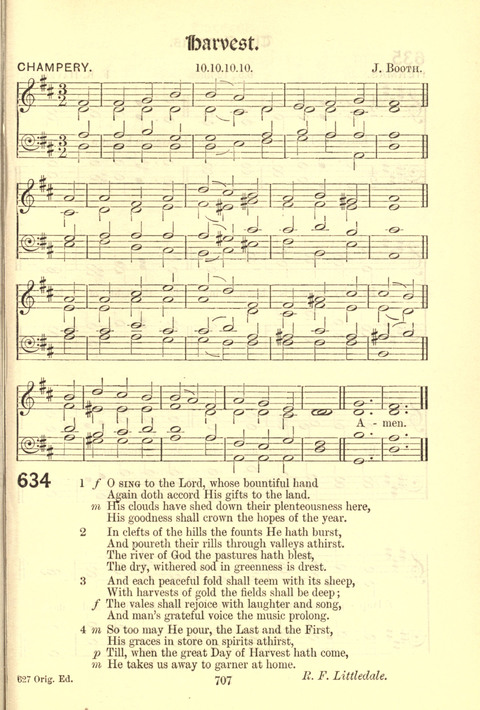 Worship Song: with accompanying tunes page 707