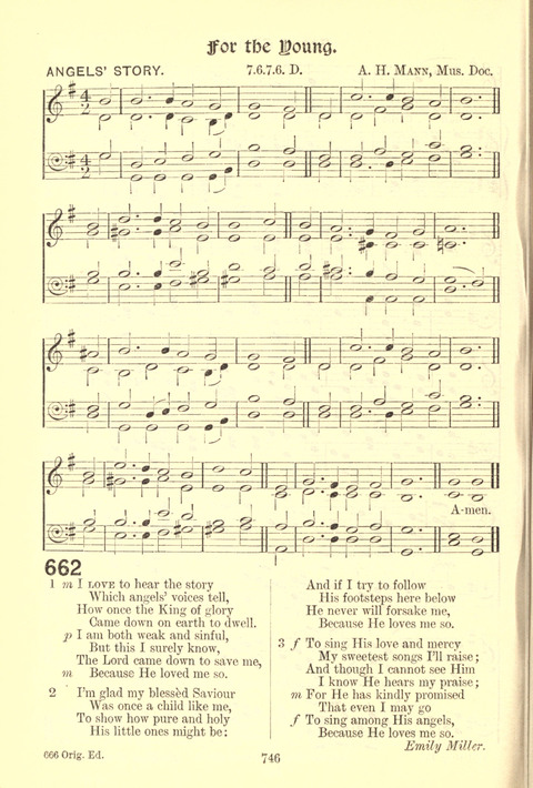 Worship Song: with accompanying tunes page 746
