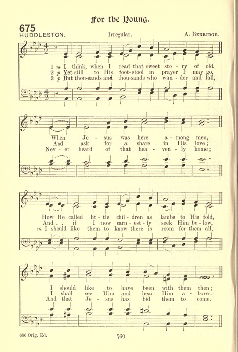 Worship Song: with accompanying tunes page 760