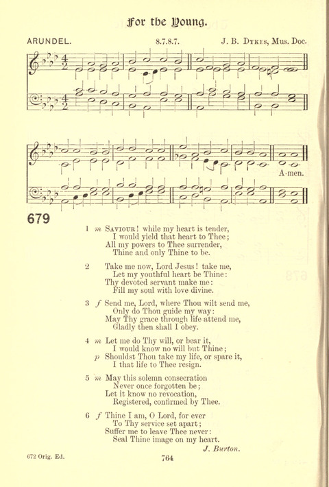 Worship Song: with accompanying tunes page 764