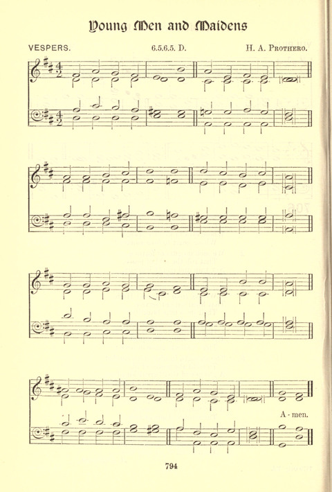 Worship Song: with accompanying tunes page 794