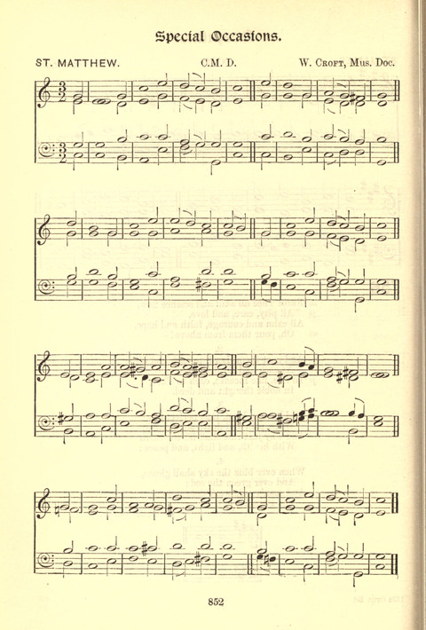 Worship Song: with accompanying tunes page 852