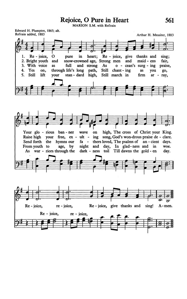 The Worshipbook: Services and Hymns page 561