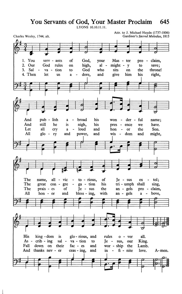 The Worshipbook: Services and Hymns page 645