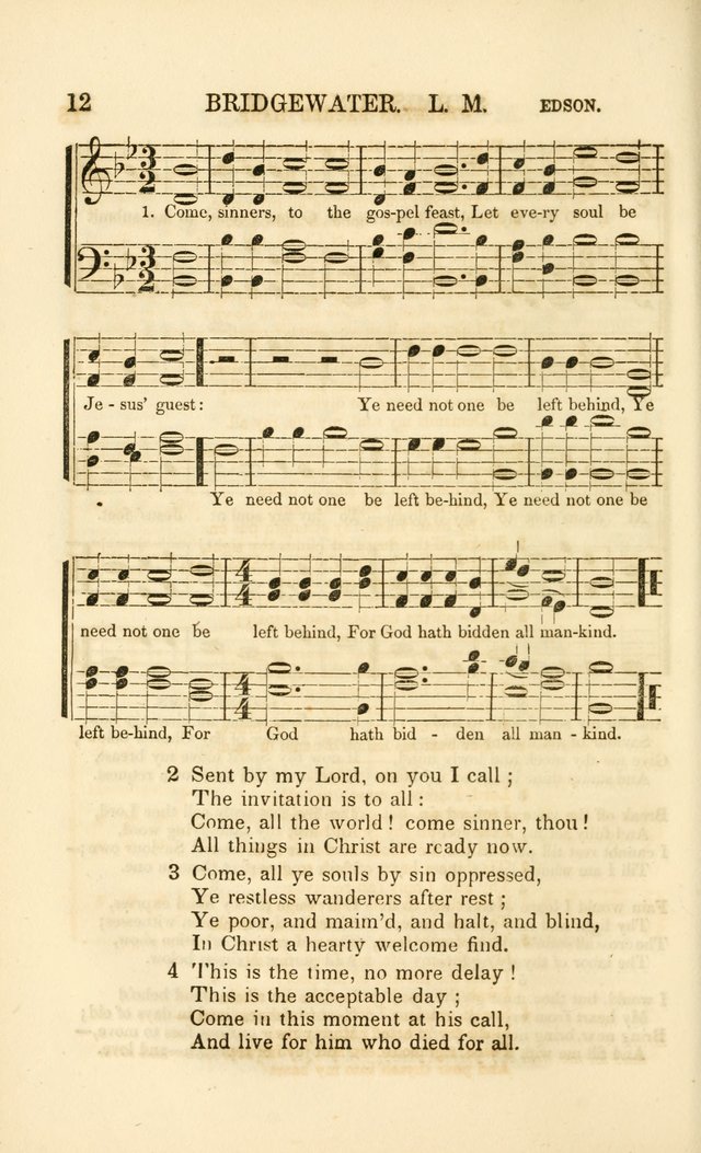 The Wesleyan Sacred Harp: a collection of choice tunes and hymns for prayer class and camp meetings, choirs and congregational singing page 19