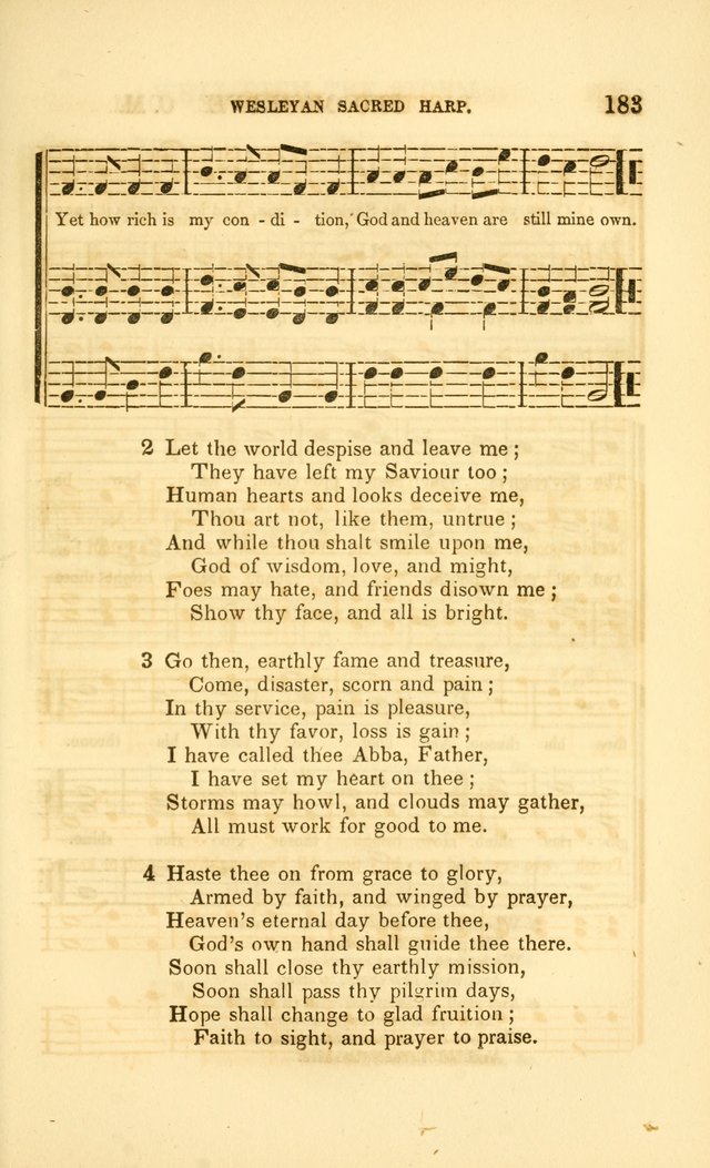 The Wesleyan Sacred Harp: a collection of choice tunes and hymns for prayer class and camp meetings, choirs and congregational singing page 190