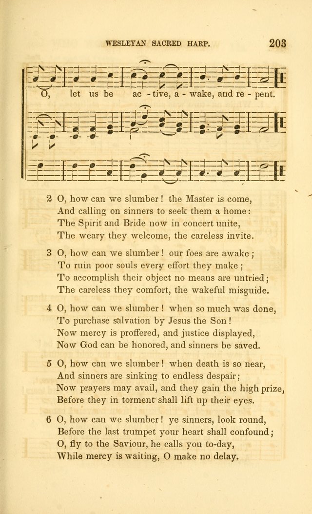The Wesleyan Sacred Harp: a collection of choice tunes and hymns for prayer class and camp meetings, choirs and congregational singing page 210