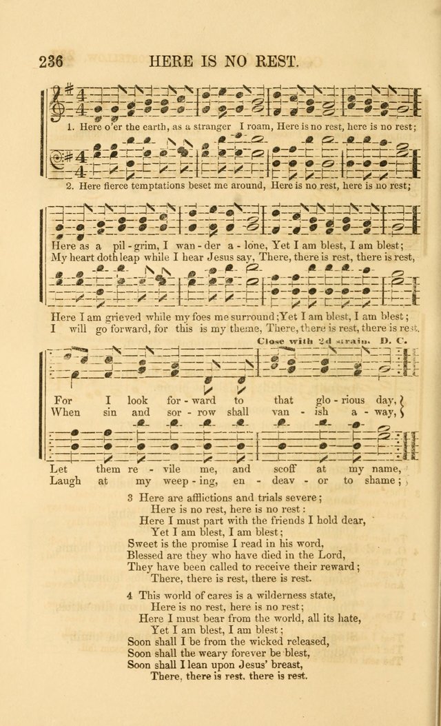 The Wesleyan Sacred Harp: a collection of choice tunes and hymns for prayer class and camp meetings, choirs and congregational singing page 243