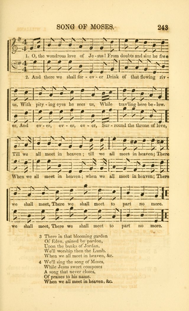 The Wesleyan Sacred Harp: a collection of choice tunes and hymns for prayer class and camp meetings, choirs and congregational singing page 250