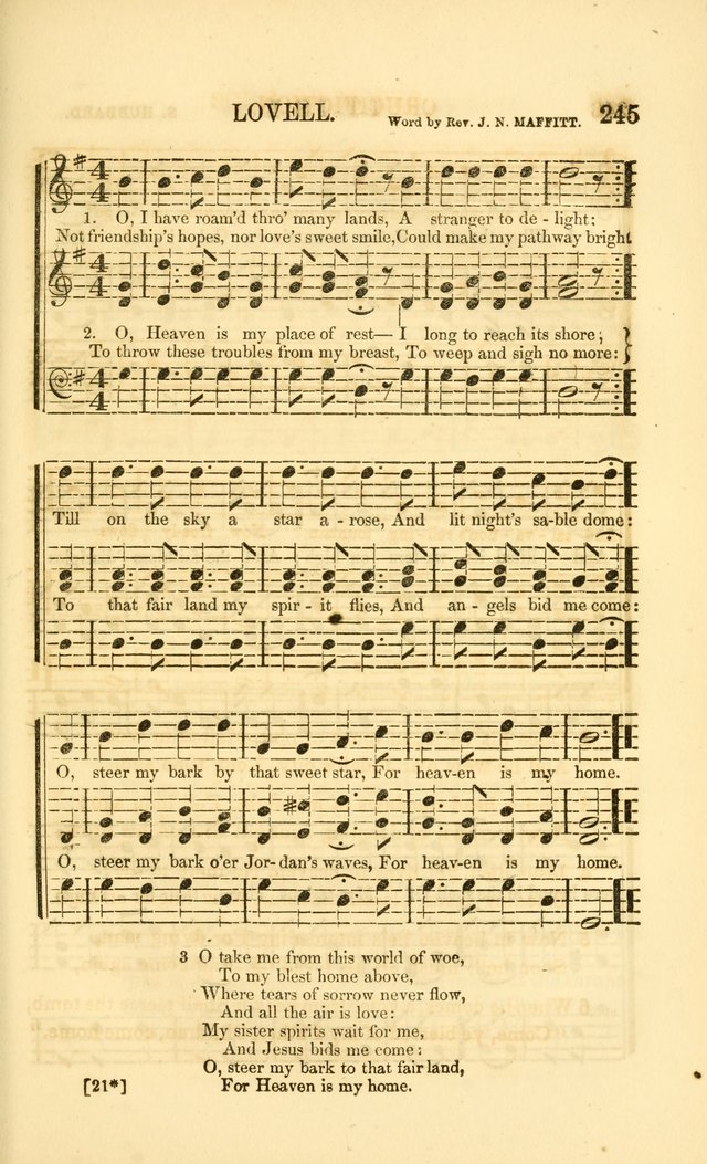 The Wesleyan Sacred Harp: a collection of choice tunes and hymns for prayer class and camp meetings, choirs and congregational singing page 252