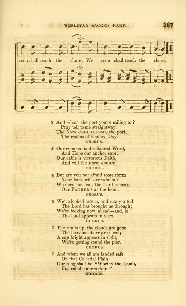 The Wesleyan Sacred Harp: a collection of choice tunes and hymns for prayer class and camp meetings, choirs and congregational singing page 274