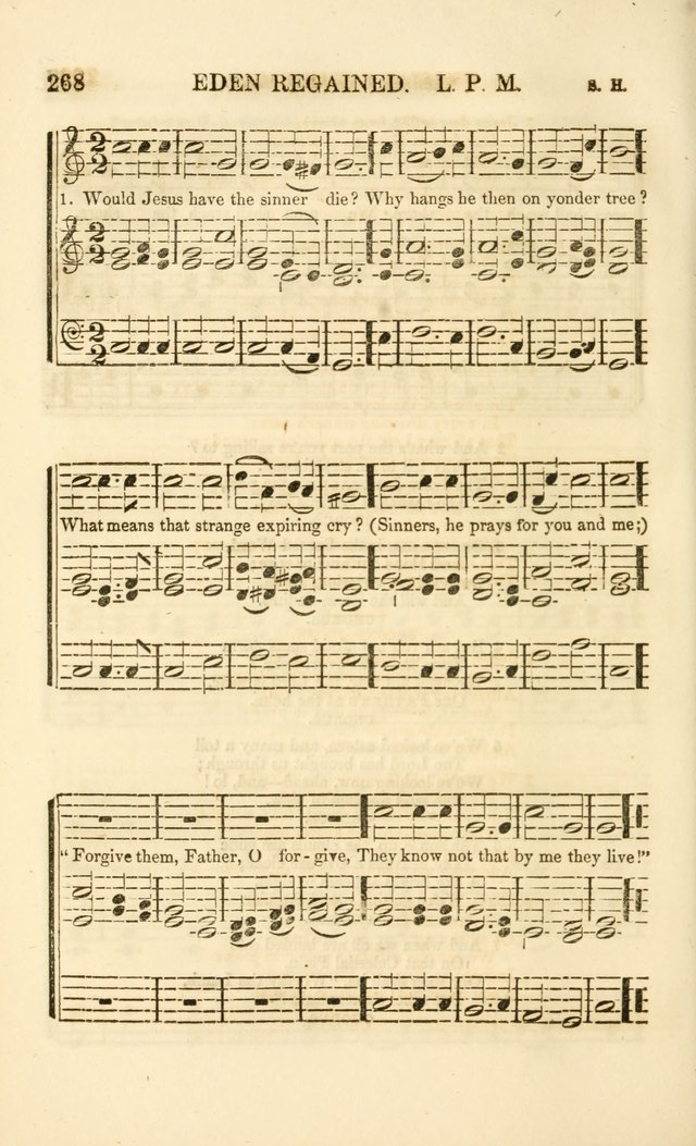 The Wesleyan Sacred Harp: a collection of choice tunes and hymns for prayer class and camp meetings, choirs and congregational singing page 275