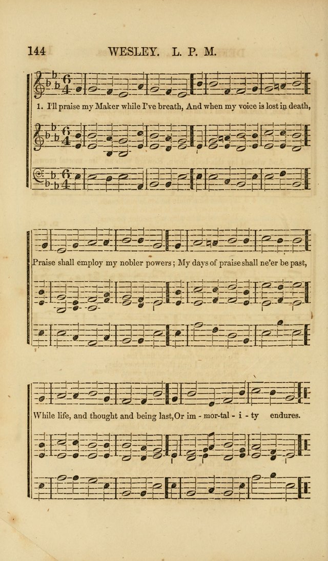 The Wesleyan Sacred Harp: a collection of choice tunes and hymns for prayer class, and camp meetings, choirs, and congregational singing page 149