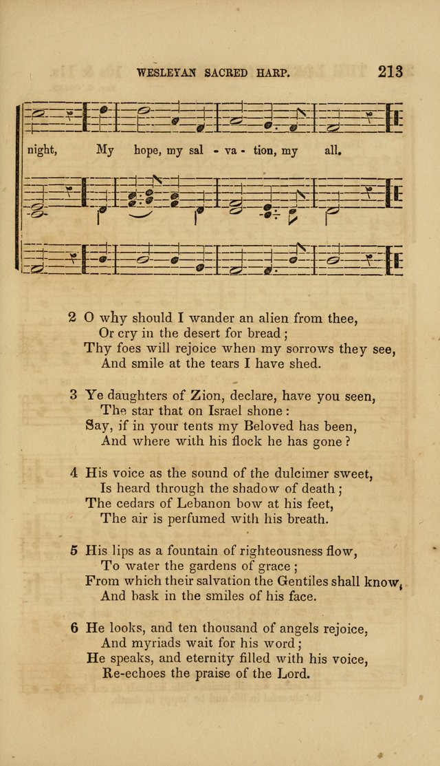 The Wesleyan Sacred Harp: a collection of choice tunes and hymns for prayer class, and camp meetings, choirs, and congregational singing page 218