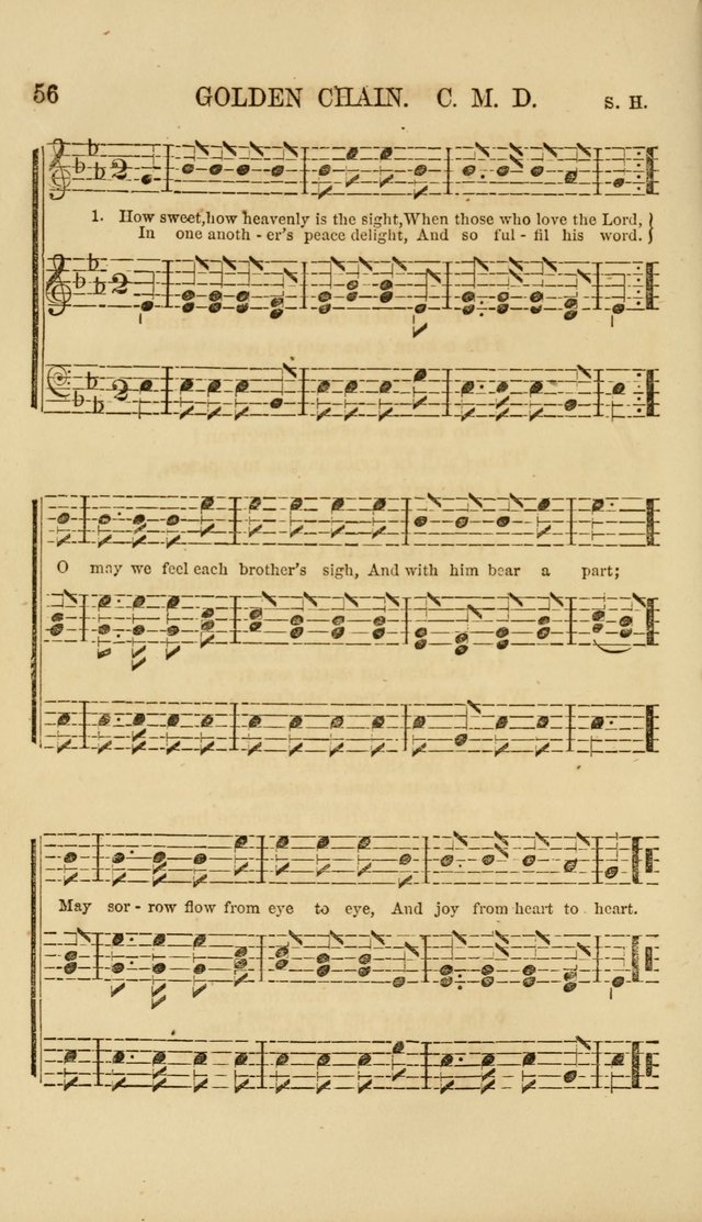 The Wesleyan Sacred Harp: a collection of choice tunes and hymns for prayer class, and camp meetings, choirs, and congregational singing page 61