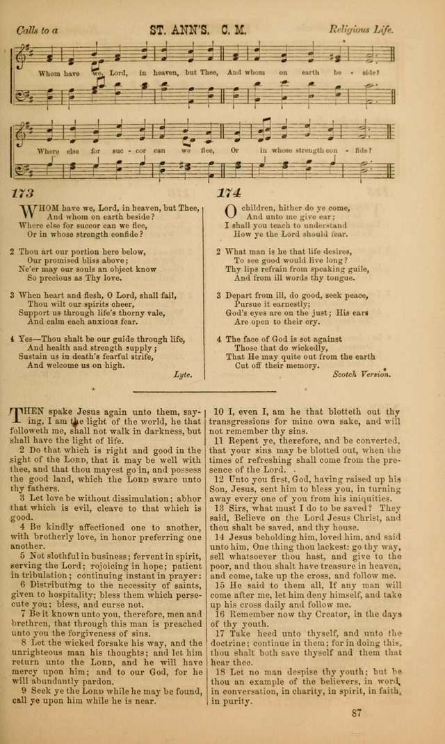 Worship in the School Room: a manual of devotion intended especially for the school, also adapted to the family page 87