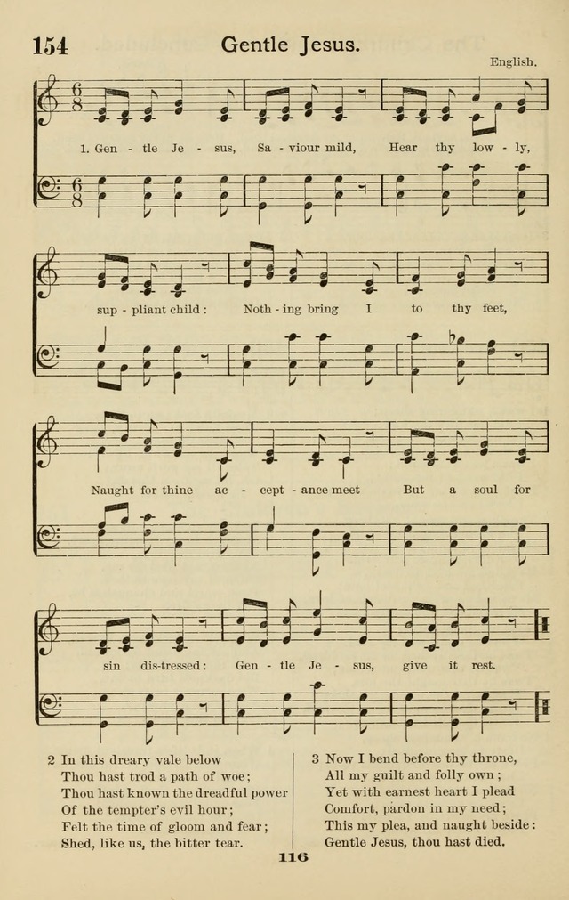 Westminster Sabbath School Hymnal, a collection of hymns and tunes for use in sabbath-schools and social meetings page 117