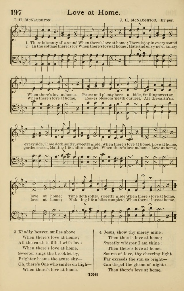 Westminster Sabbath School Hymnal, a collection of hymns and tunes for use in sabbath-schools and social meetings page 137