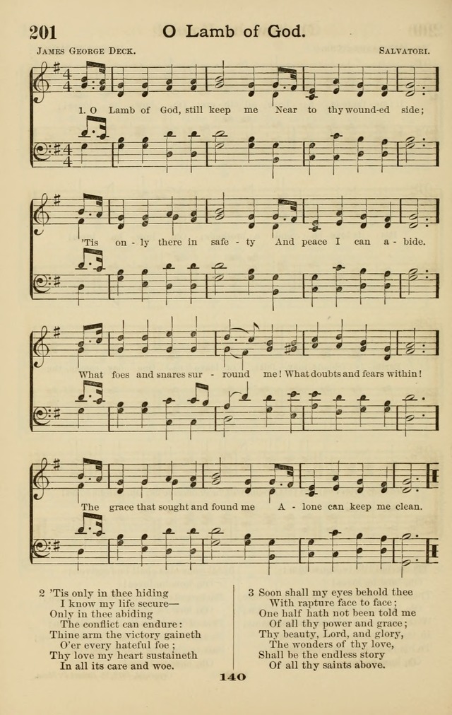 Westminster Sabbath School Hymnal, a collection of hymns and tunes for use in sabbath-schools and social meetings page 141